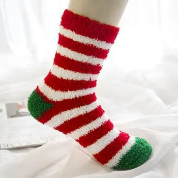 חמוד נוח ורך גרביים של נשים מודפס בבית גרבי חג המולד חם הקרסול גרביים באיכות גבוהה ספורט חידוש מצחיק גרביים